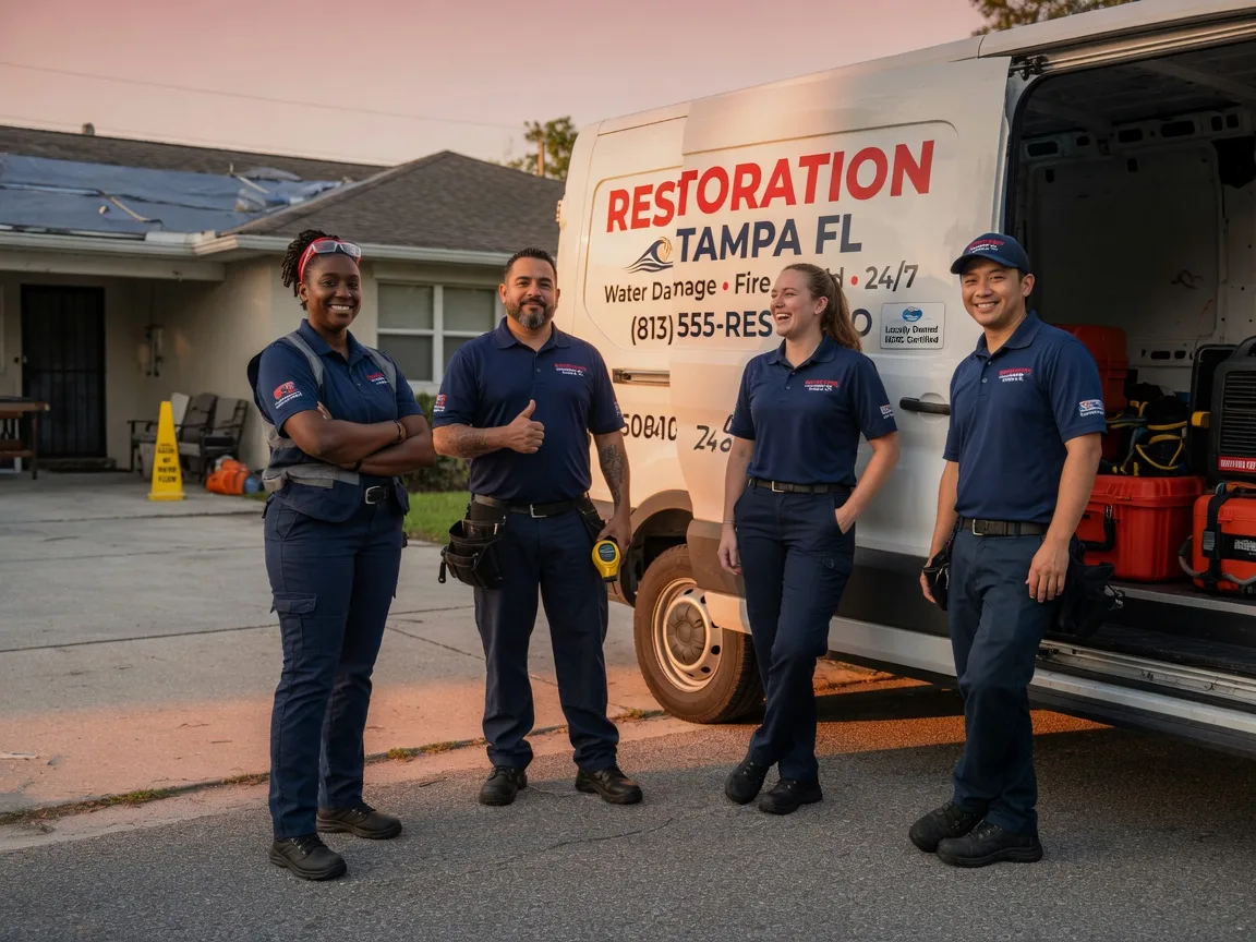 Water Damage Restoration company in Tussy, OK